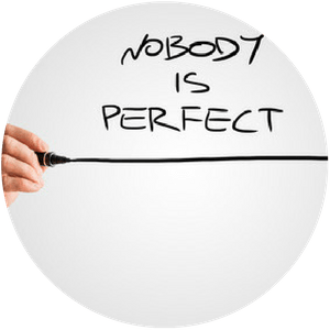 Nobody is perfect!