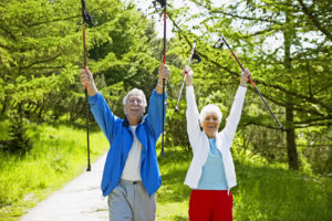 Ab an die frische Luft -Sport hilft gegen Stress