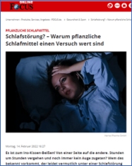 Passionsblume gegen Schlafstörungen