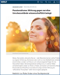 Wirkung Passionsblume